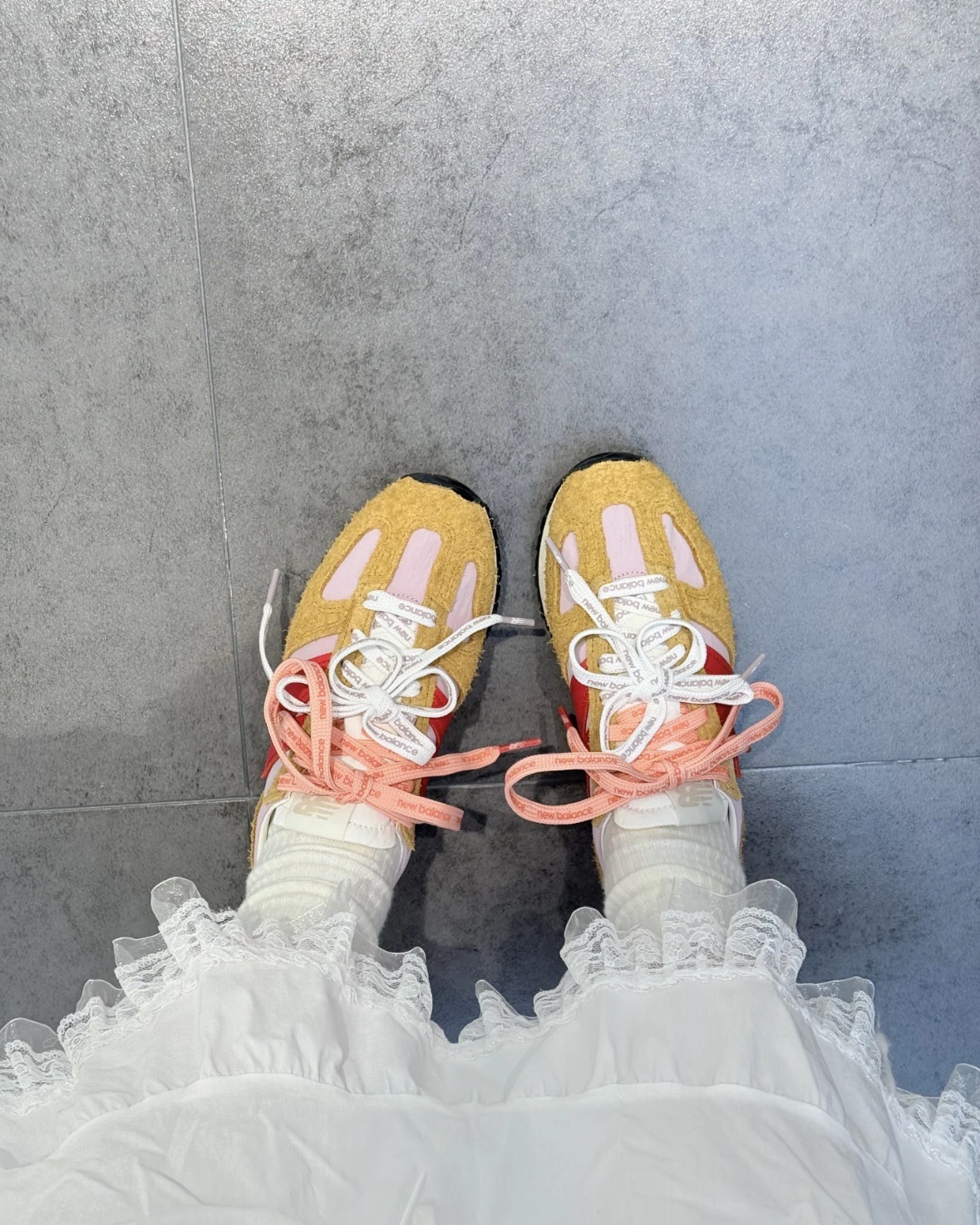 <張員瑛 李知恩同款!>New Balance NB 471 麂皮 焦糖粉橘 U471AN