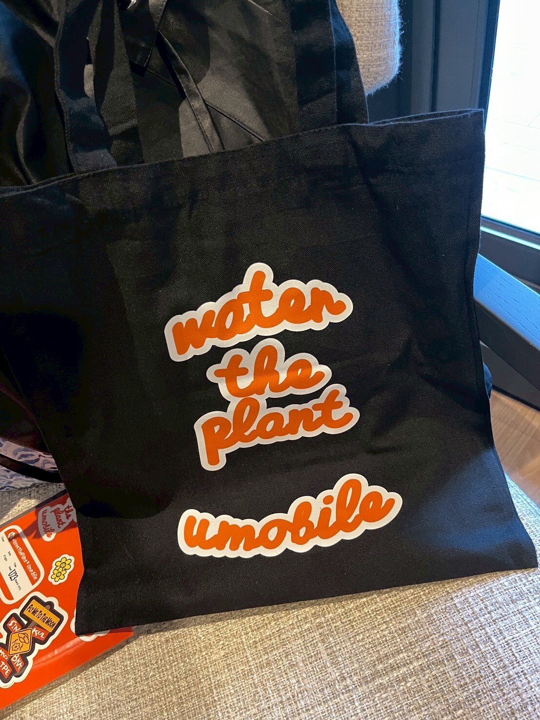 WATER THE PLANT 時裝周秀場限定 小花雙面托特包 WTP