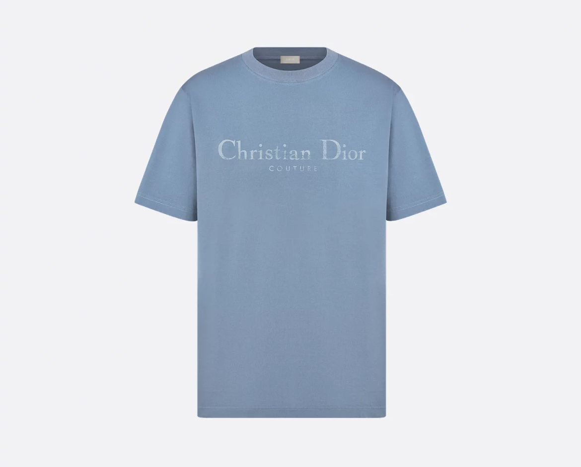 クリスチャンディオール CHRISTIAN DIOR 523T07A4289 Tシャツ Dior handwritten Christian Dior relaxed fit T-shirt