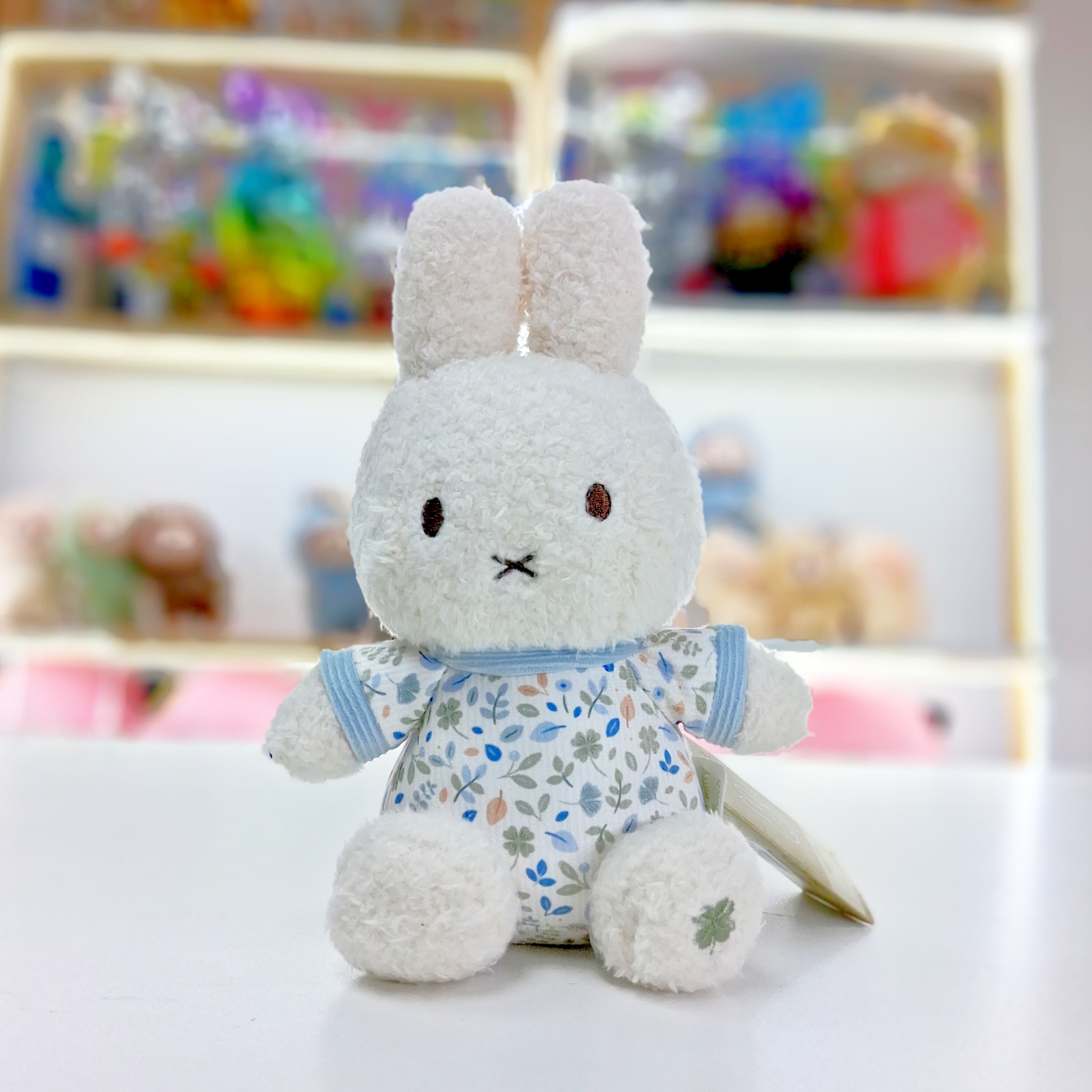 Miffy x Little Dutch Lucky Leaves Plush Toy (20cm) Blue