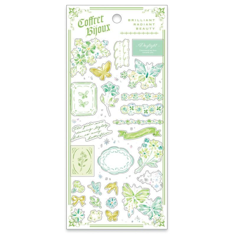 MIND WAVE 貼紙: Coffret Bijoux 82455 green