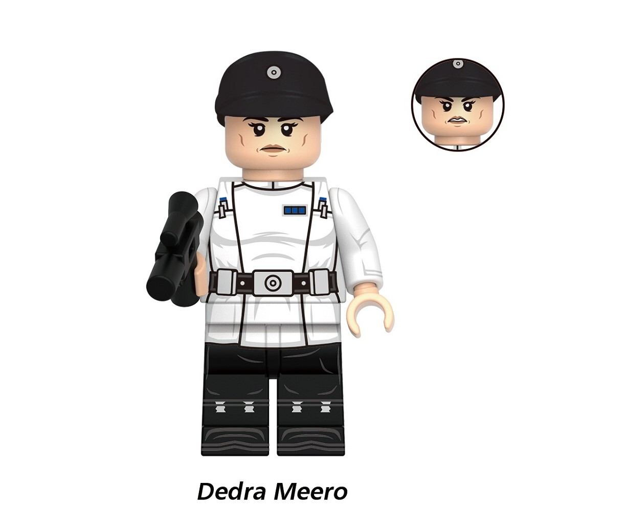 Star Wars Dedra Meero Custom Minifigures Minifigs Fit Lego G0152 GH0391