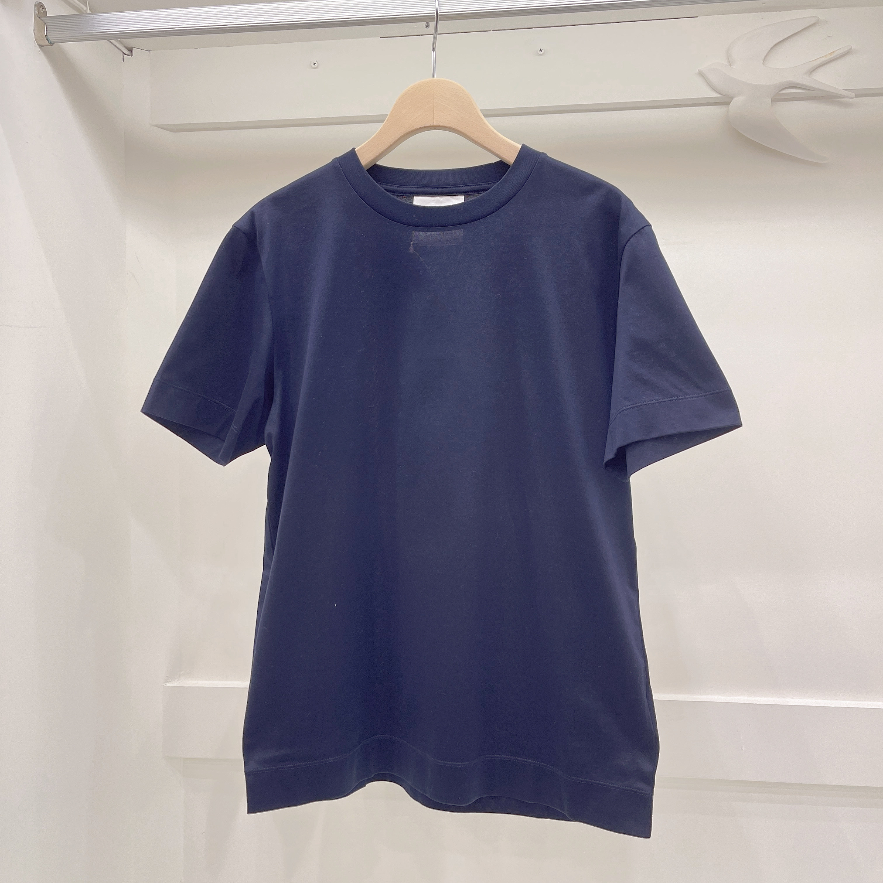 超長棉光澤上衣