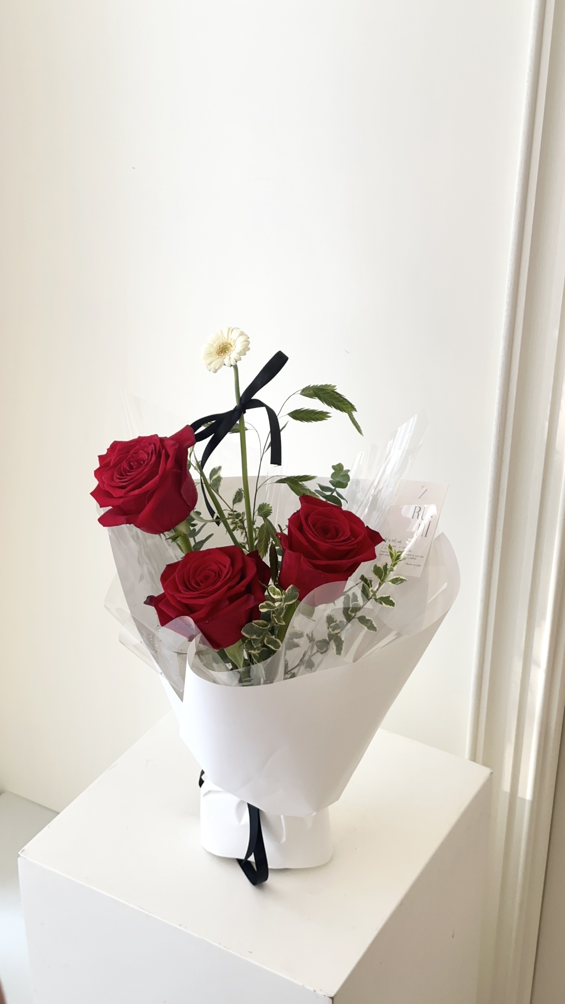 七夕微光 進口玫瑰鮮花花束