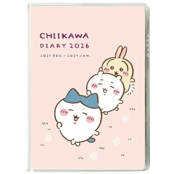 KTQ STORE ‧ 日本 Chiikawa 吉伊卡哇 2026年 手帳 日記本 行事曆 計畫本 A6 兩款