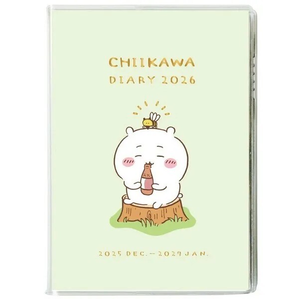 KTQ STORE ‧ 日本 Chiikawa 吉伊卡哇 2026年 手帳 日記本 行事曆 計畫本 A6 兩款