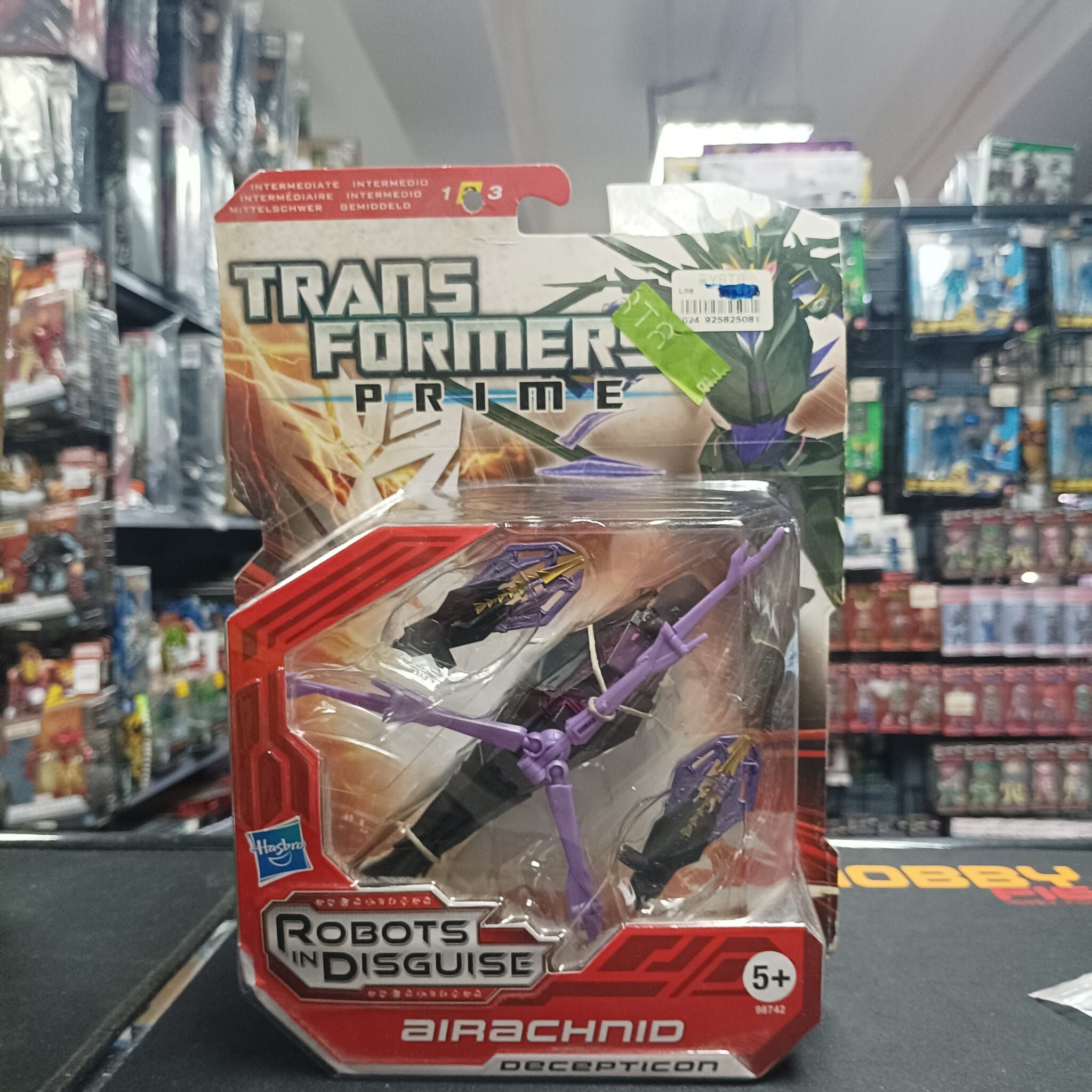 寄賣-變形金剛-Hasbro Transformers Prime Airachnid