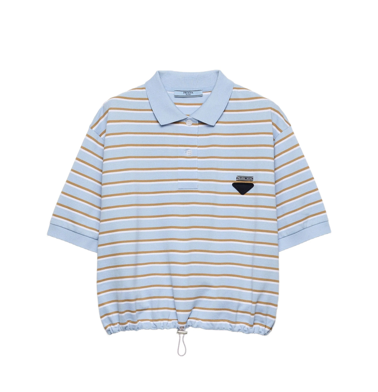 Prada striped polo shirt