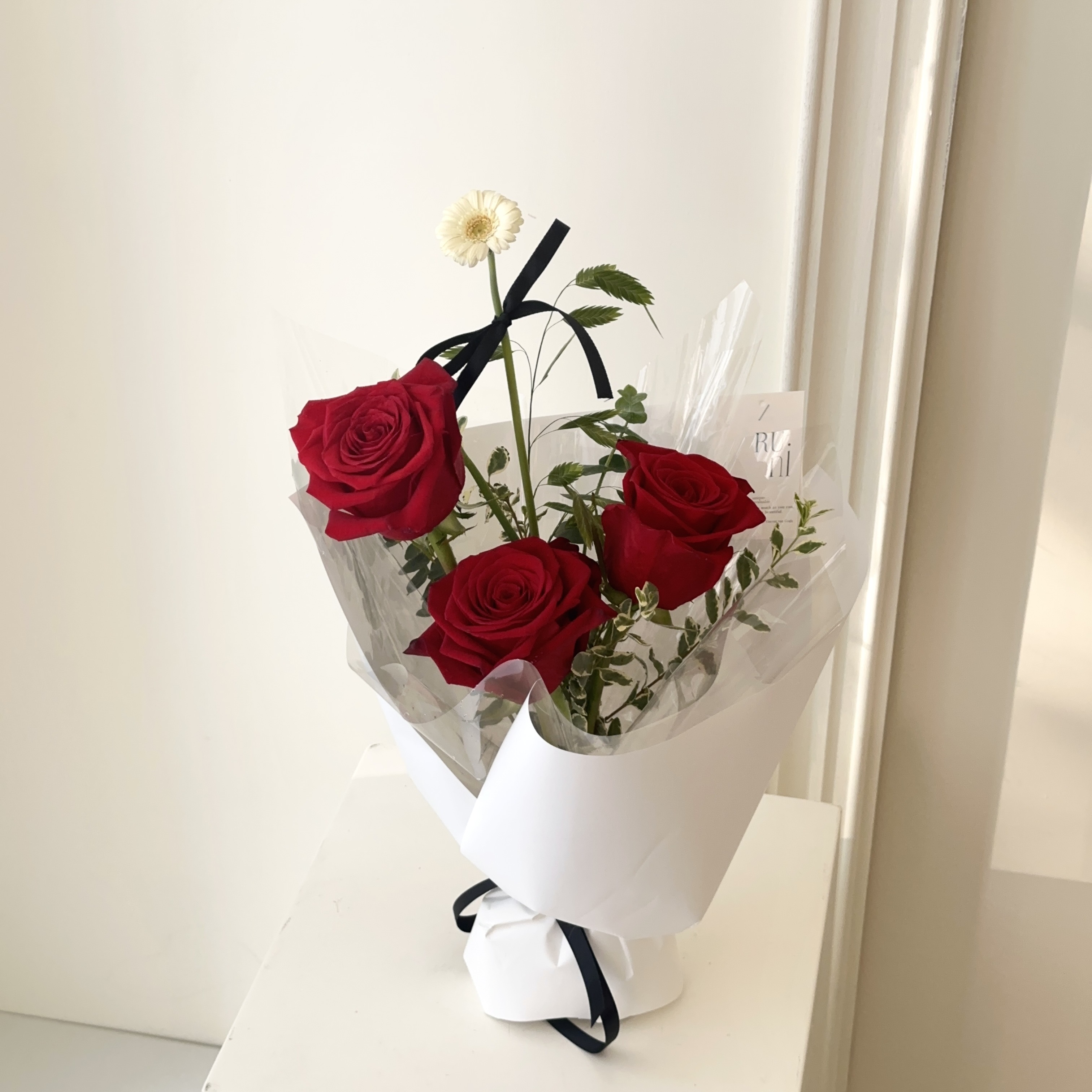 七夕微光 進口玫瑰鮮花花束