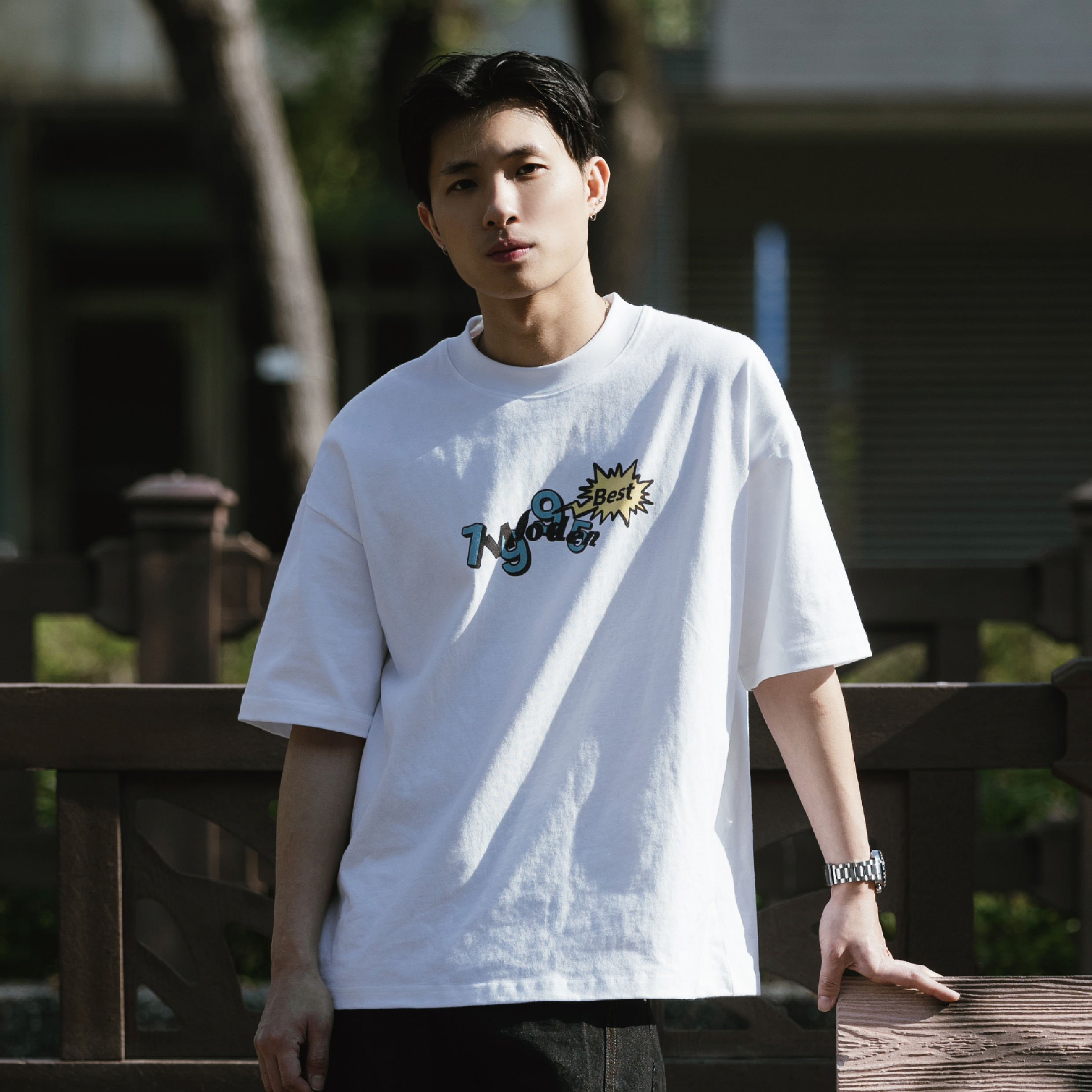 WODEN® Bookwarm Tee 書蟲圖像短Tee