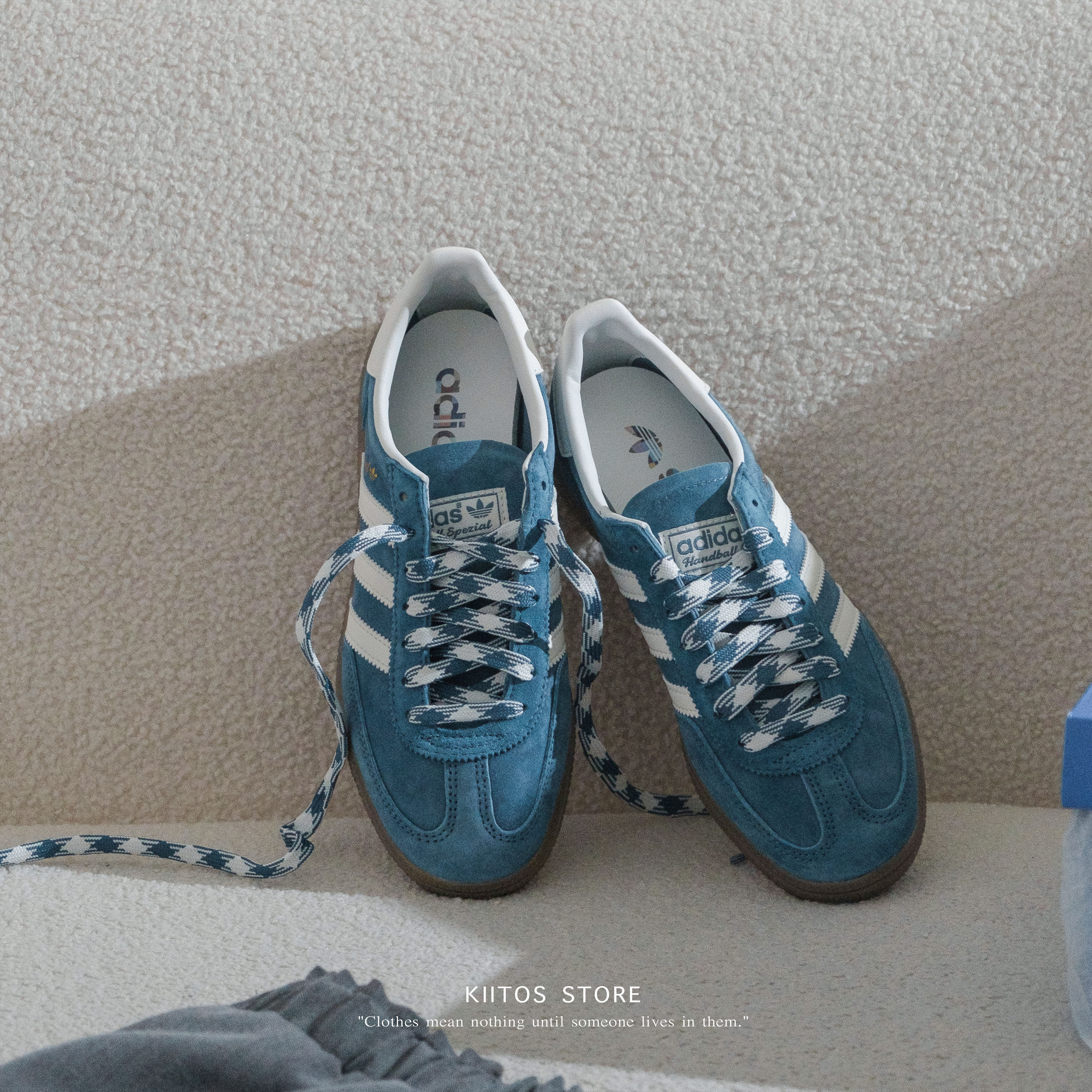 Adidas Handball Spezial "Orbit Indigo" 調色盤系列 湛藍色 編織鞋帶 KI5941