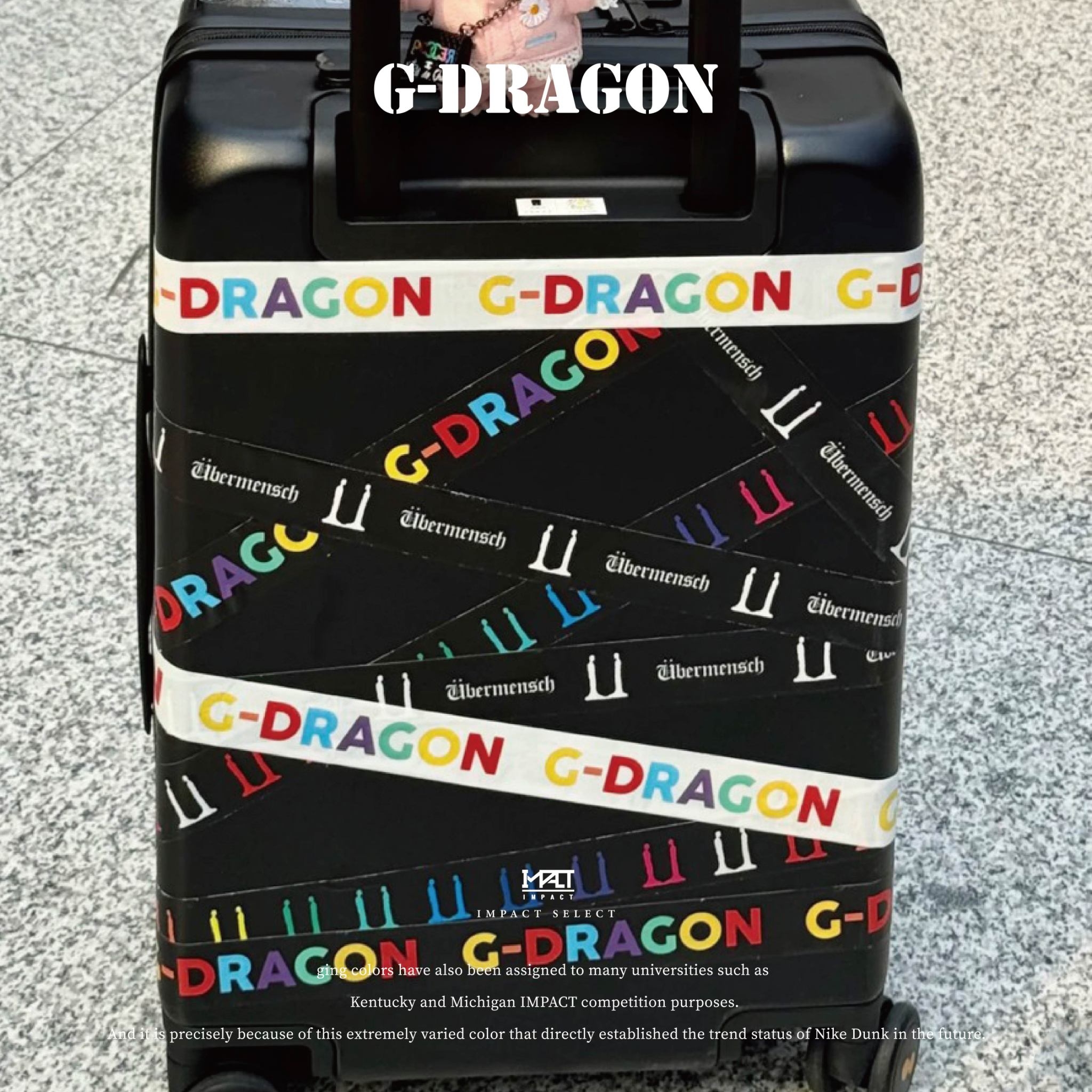 權志龍 G-Dragon GD 官方 DUCT TAPE 膠帶 裝飾品 明星周邊 兩款