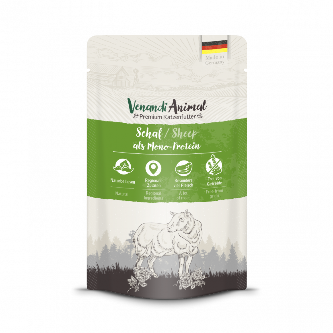 貓主食餐包-溫柔綿羊 (125g)