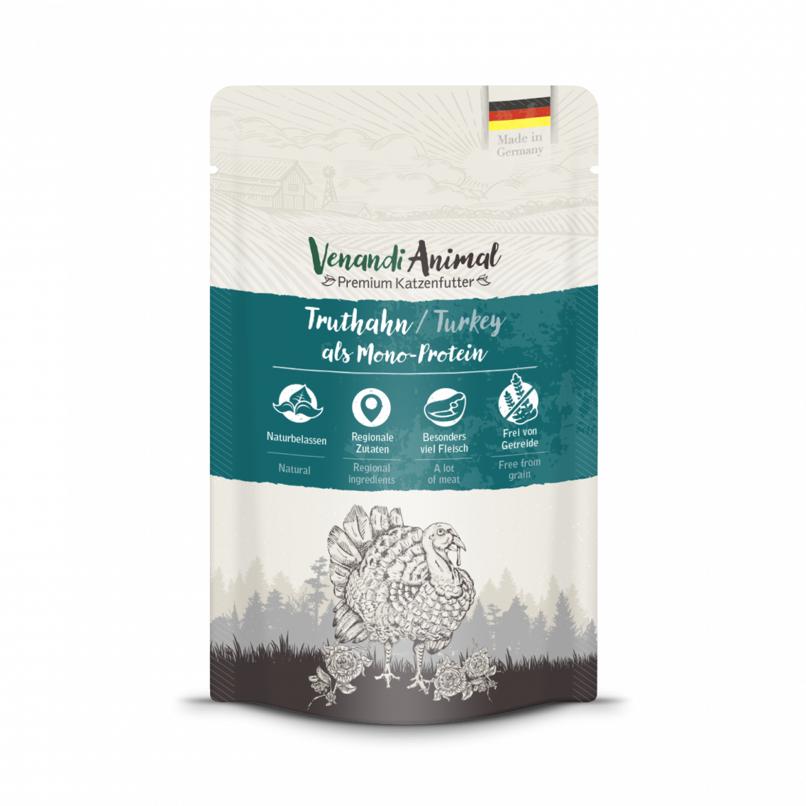 貓主食餐包-獨愛公火雞 (125g)