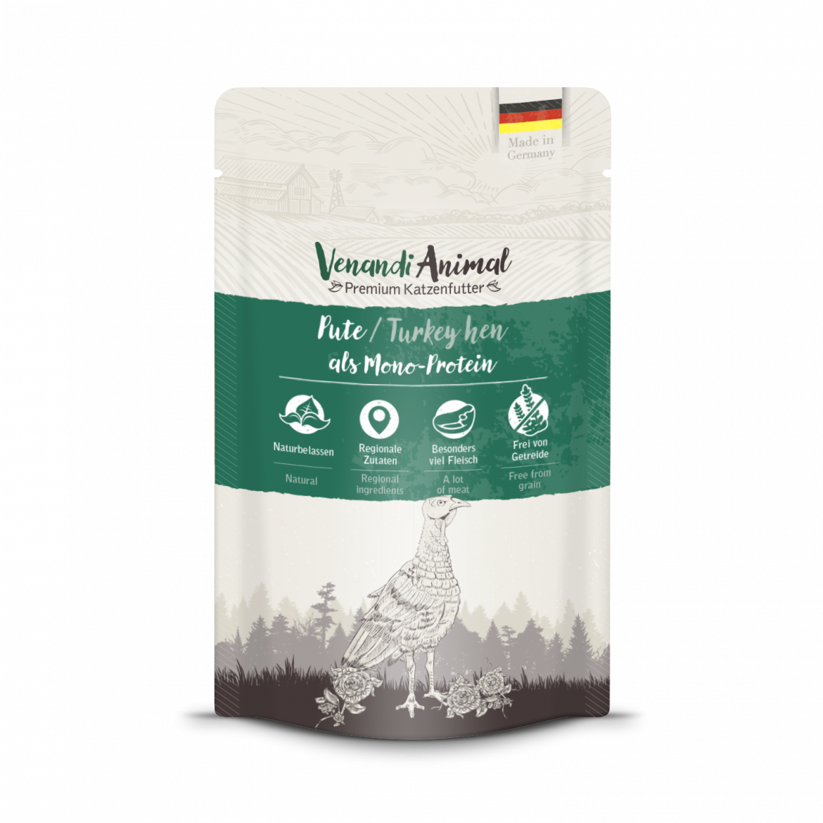 貓主食餐包-獨愛母火雞 (125g)