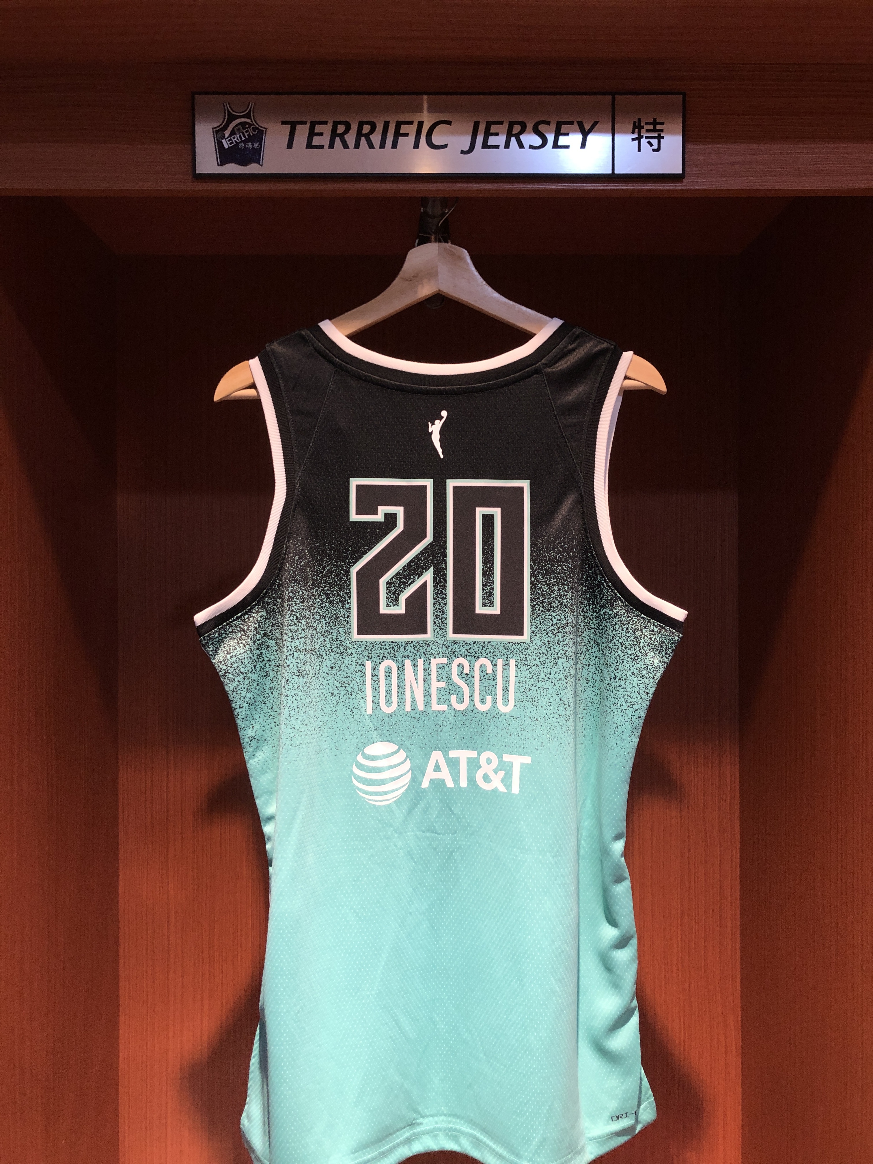 WNBA球衣 Sabrina Ionescu 紐約自由人綠 Nike Swingman 球迷版 熱轉印 全新