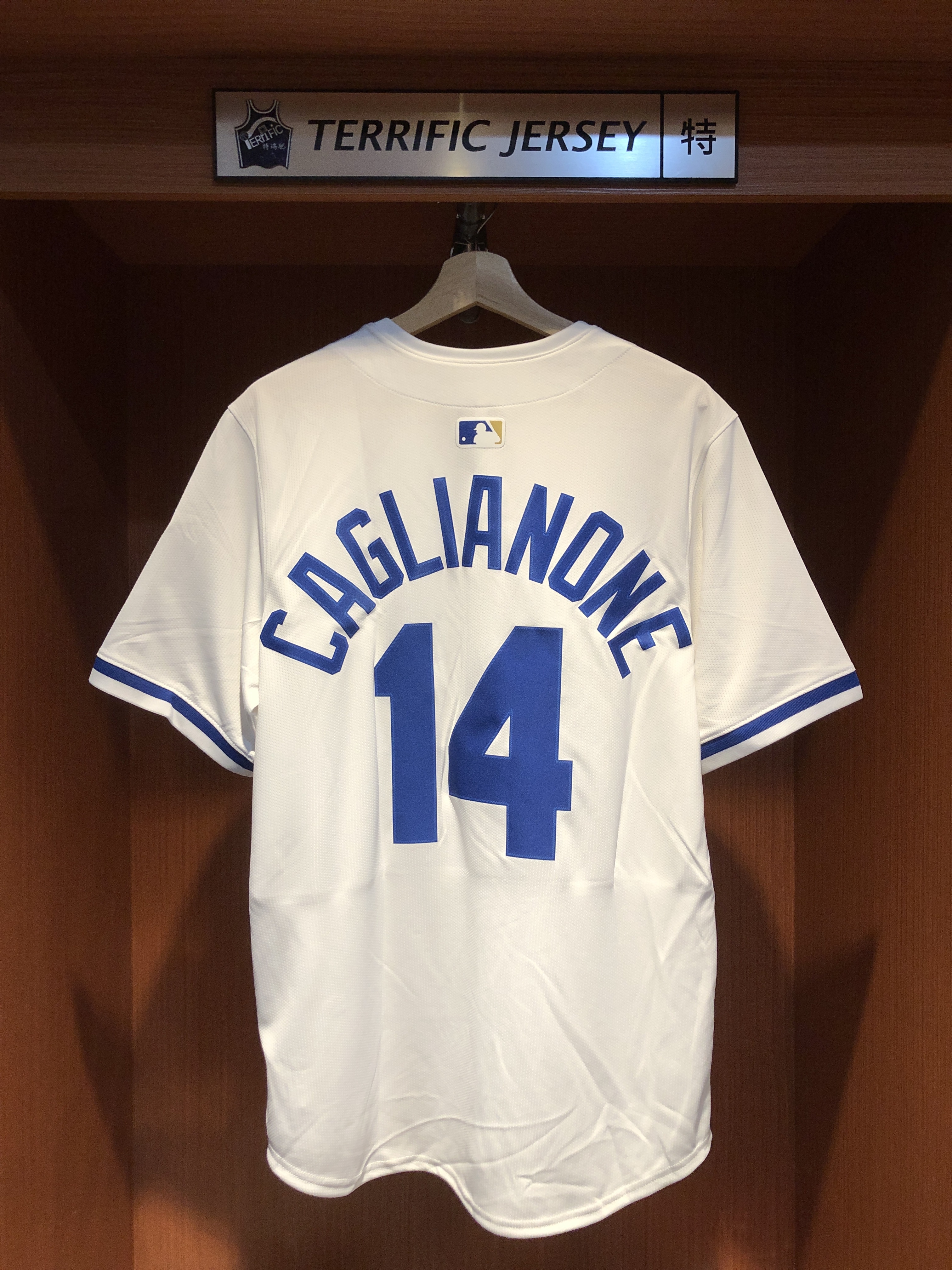 MLB球衣 Jac Caglianone 堪薩斯市皇家白 Nike Limited Player Name Jersey 球迷版 熱轉印 全新