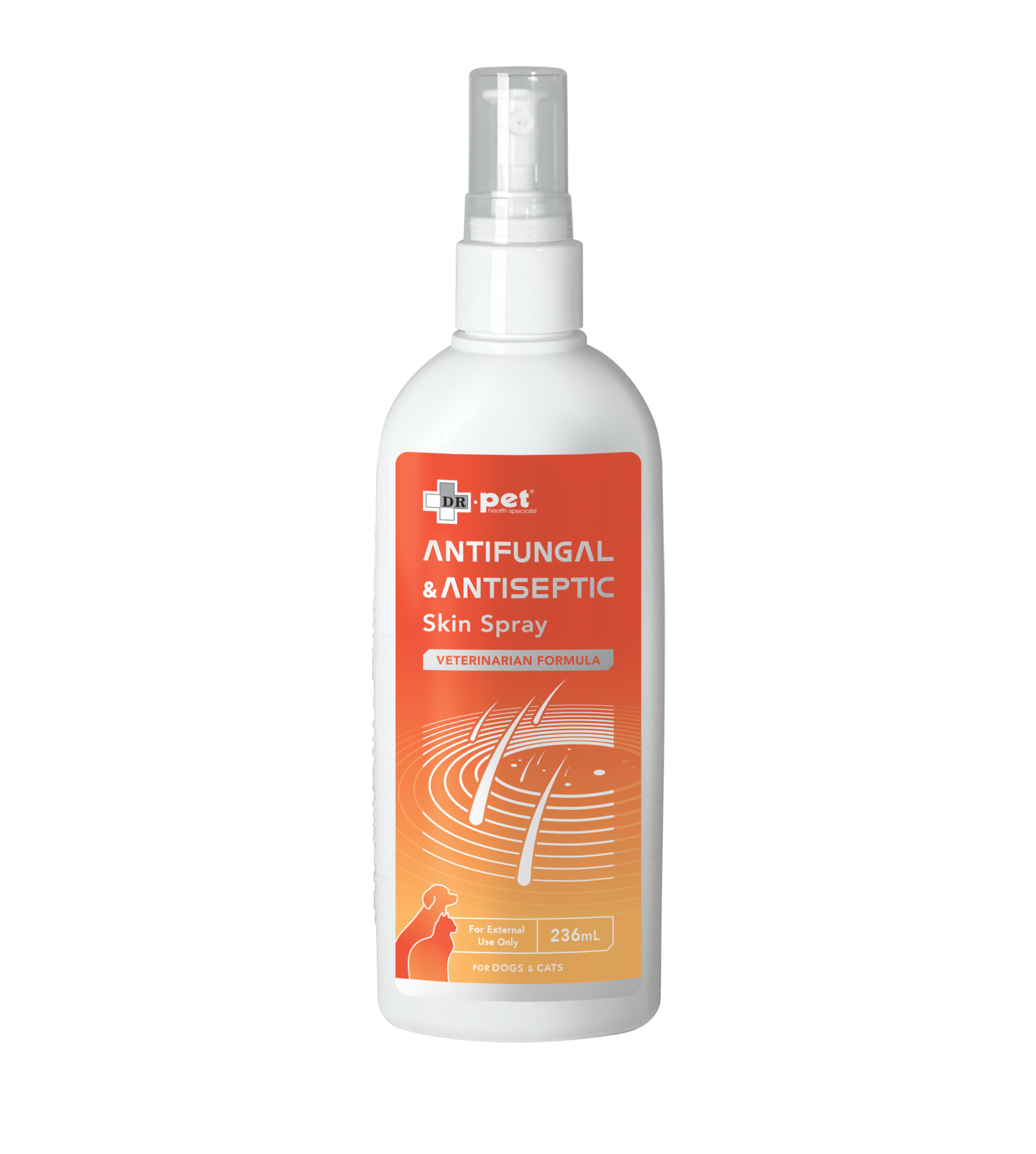 Dr Pet - 抗菌舒皮膚噴霧 Antifungal &Antiseptic Skin Spray 236.6ml