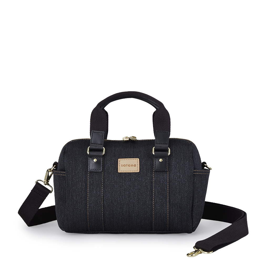 Denim 小波士頓包-丹寧黑