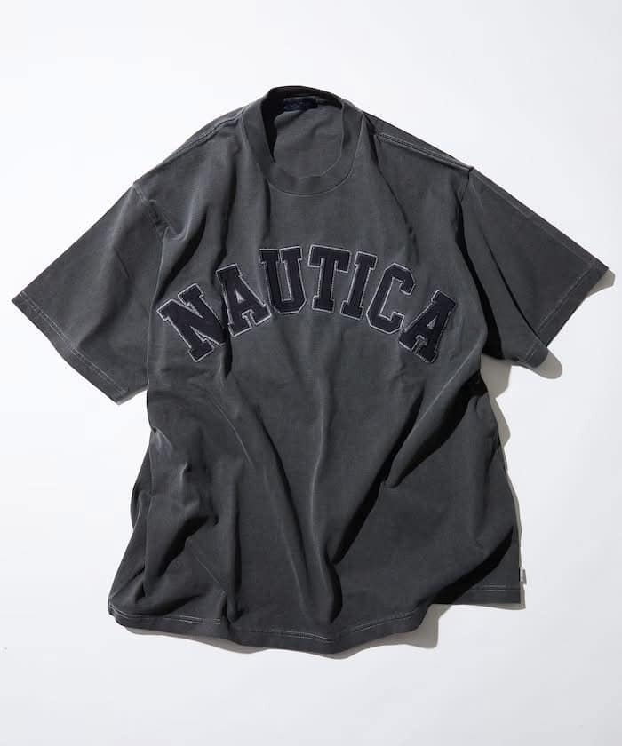 Nautica JP arch logo 水洗Tee