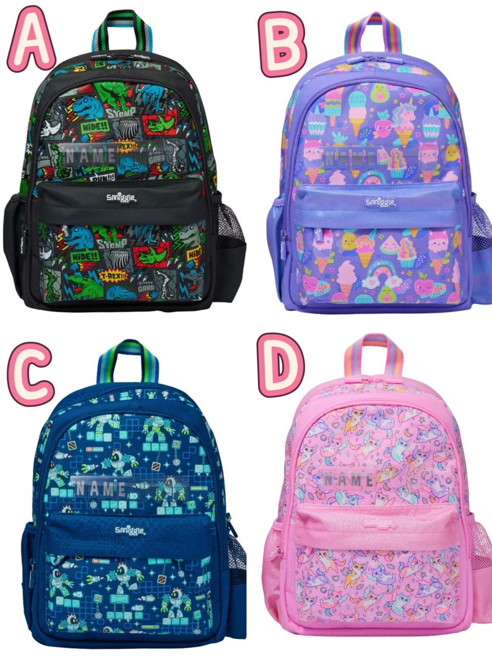 🌟澳洲Smiggle 初小學生背包-2502034