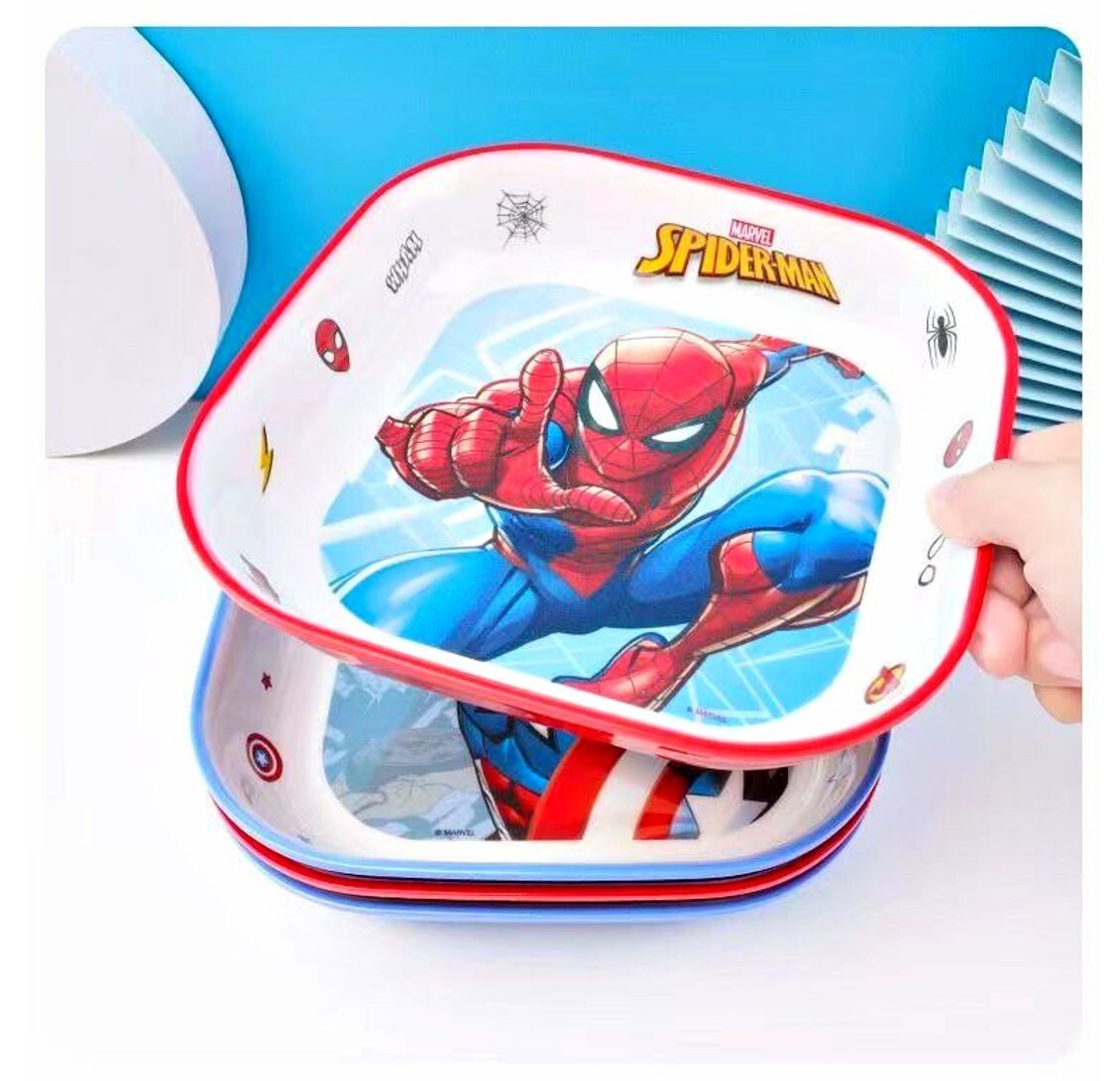MARVEL 兒童方形碟 | 蜘蛛俠 (科學瓷)