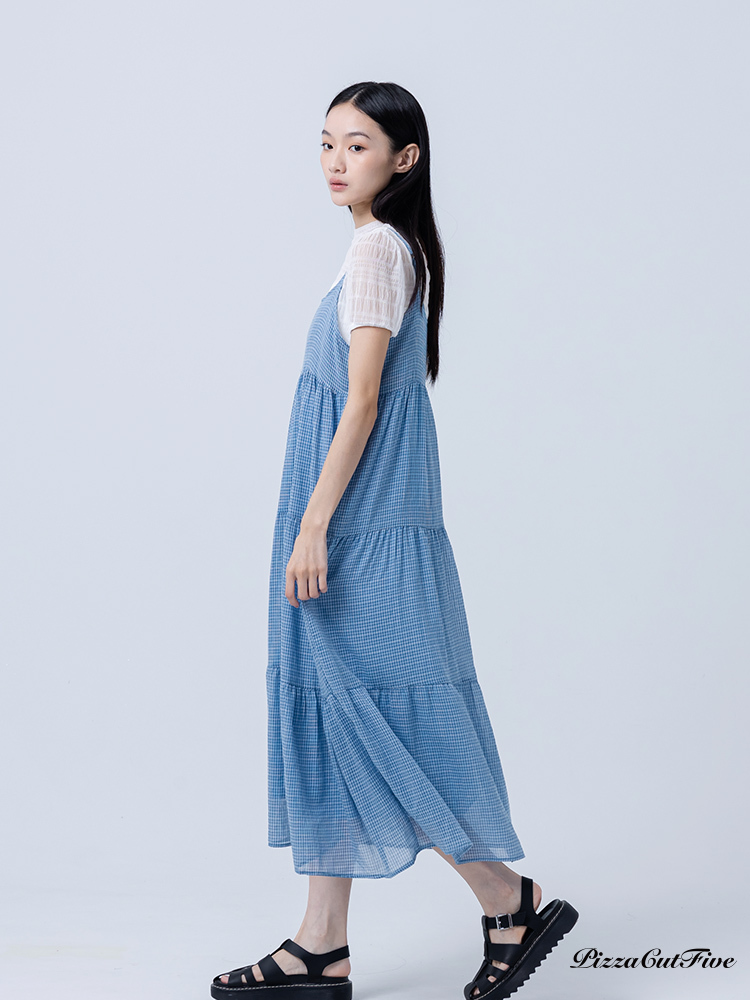 [SALE]格紋細肩洋裝 ThePeacePiece TPP252487038