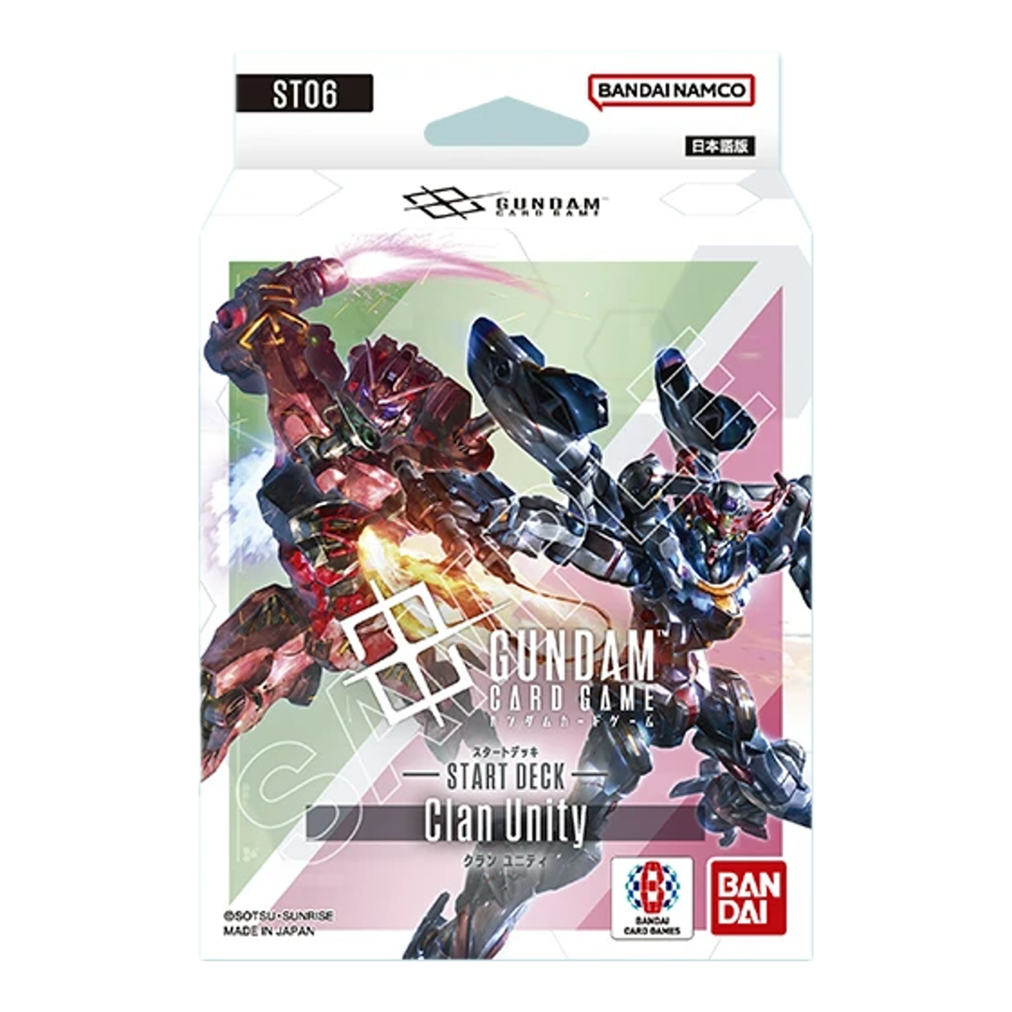 GUNDAM CARD GAME 起始卡組 ST06 Clan Unity