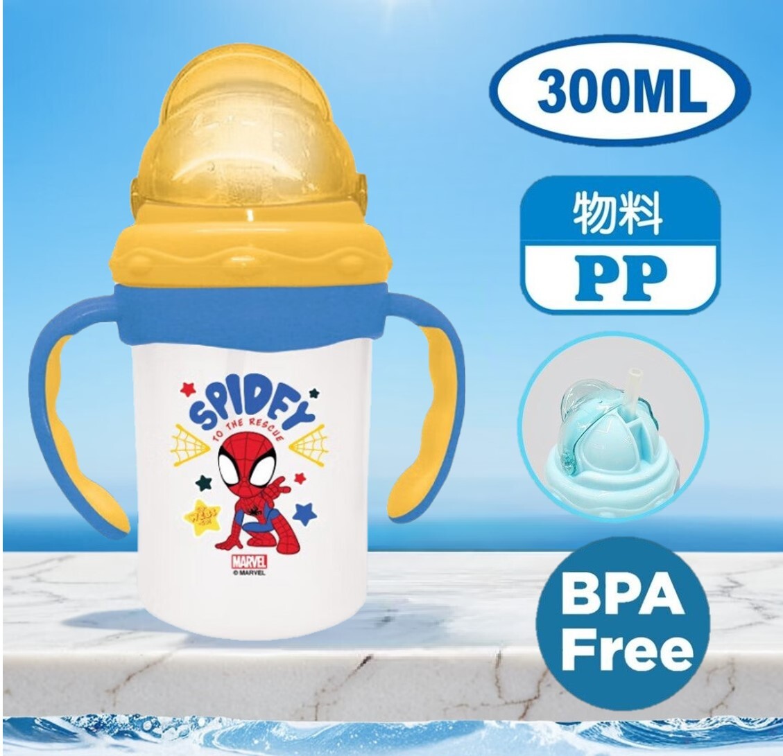 蜘蛛俠|  | BB 雙耳吸管杯 學習杯
