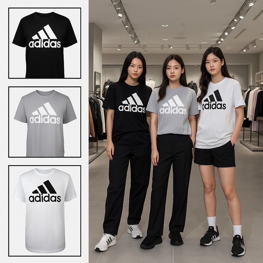 【預購】Adidas Essentials Logo G080806 女裝短袖上衣