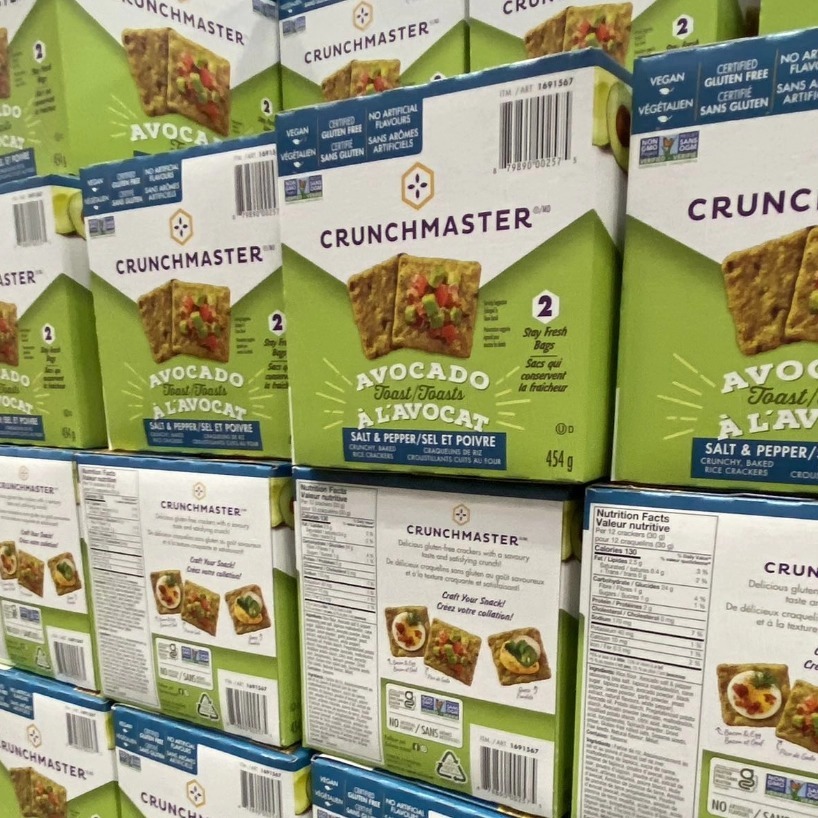 【預購】Crunchmaster G080811 牛油果黑椒脆米餅16 oz