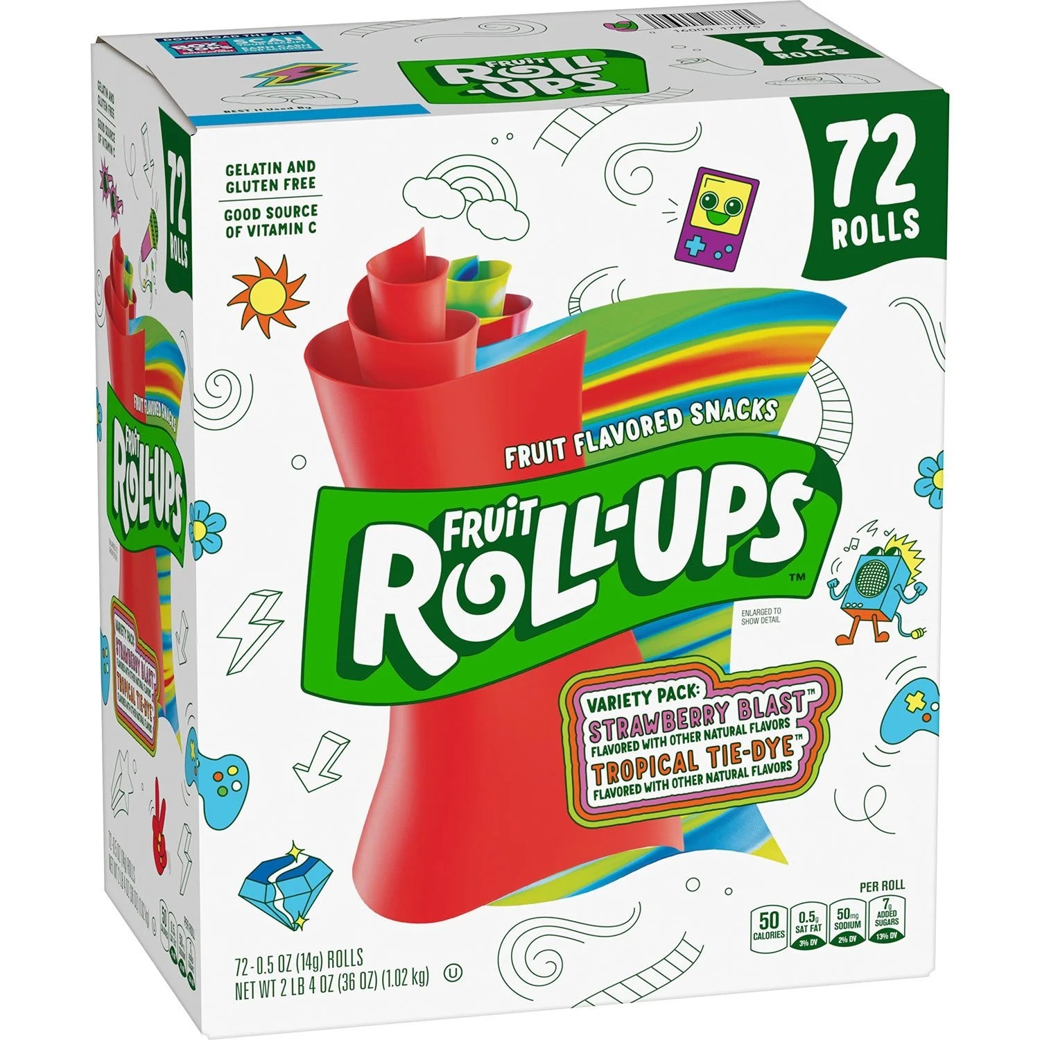 【預購】Fruit Roll-Ups G080813 水果卷72條
