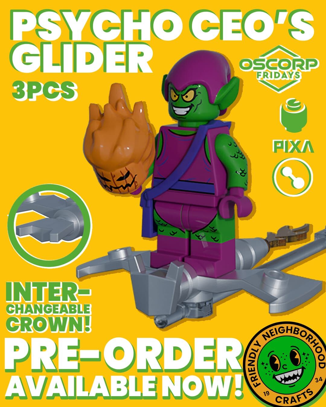 【預訂】【Pixa】精神病CEO的滑翔機 (不包括人。只有滑翔機)