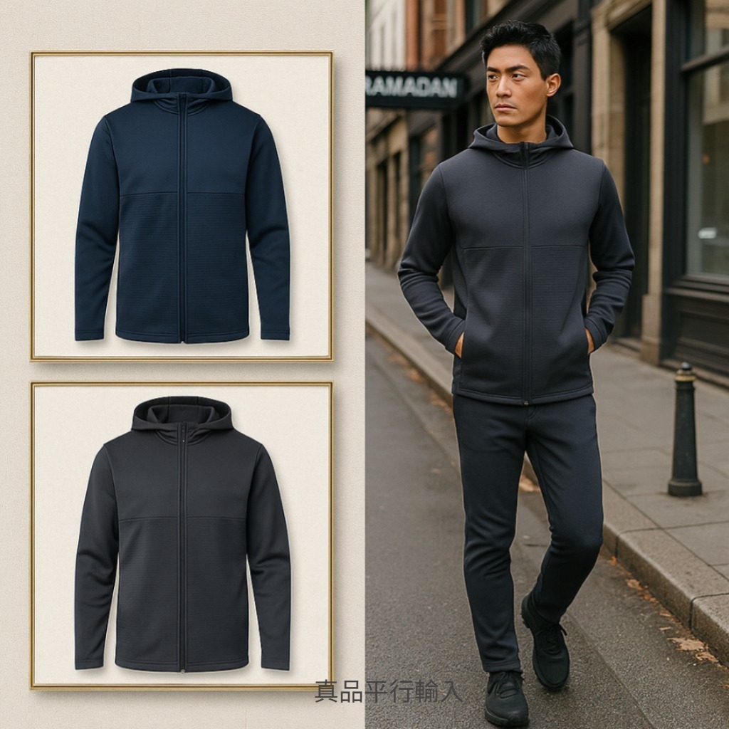 【預購】Spyder G080850 男裝拉鏈有帽外套