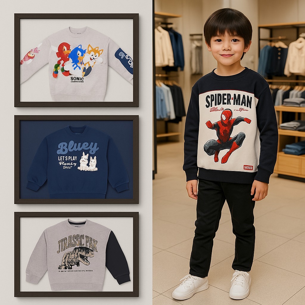 【預購】Character G080855 男童圓領卡通上衣