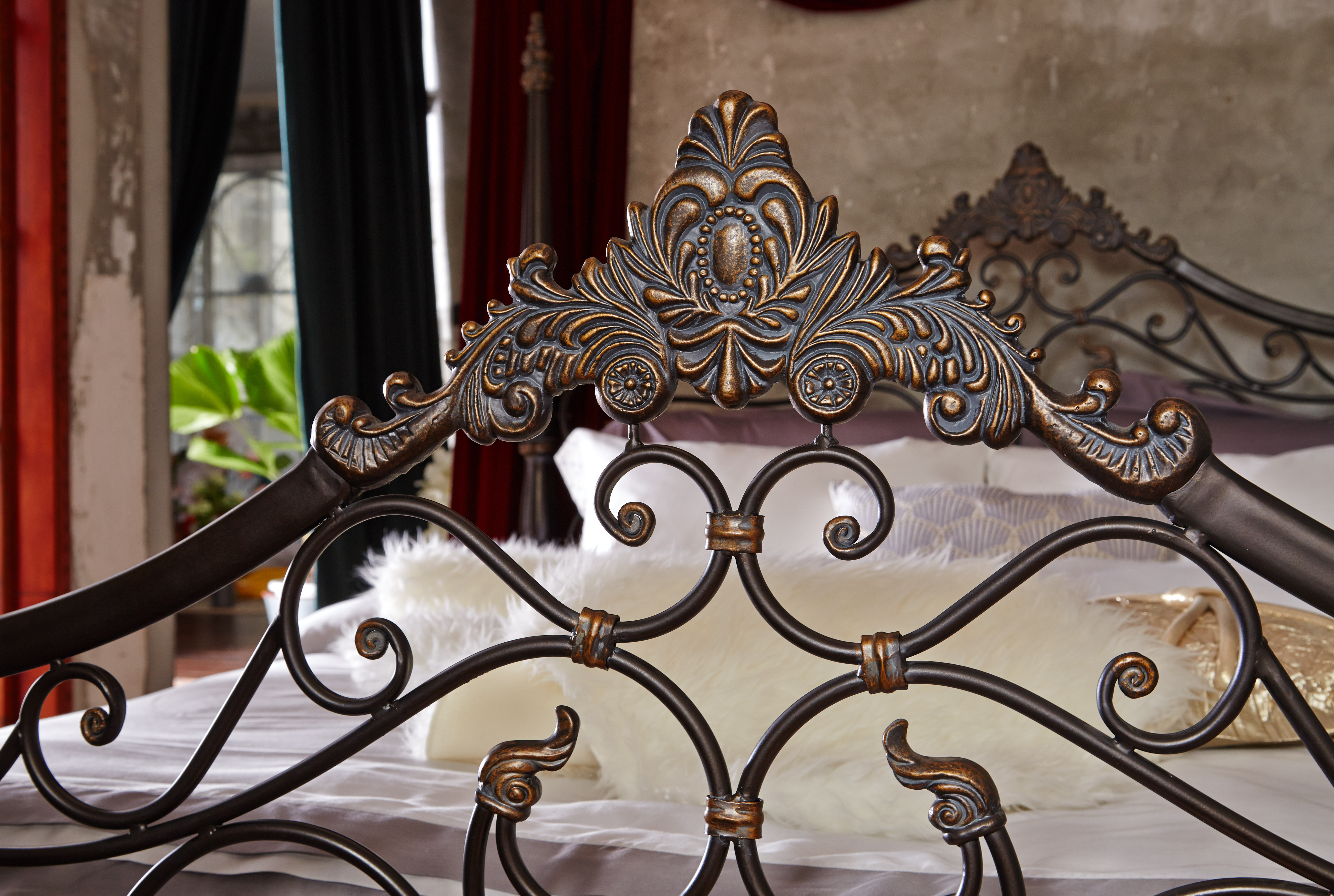 羅曼史系列-羅馬 鐵床架