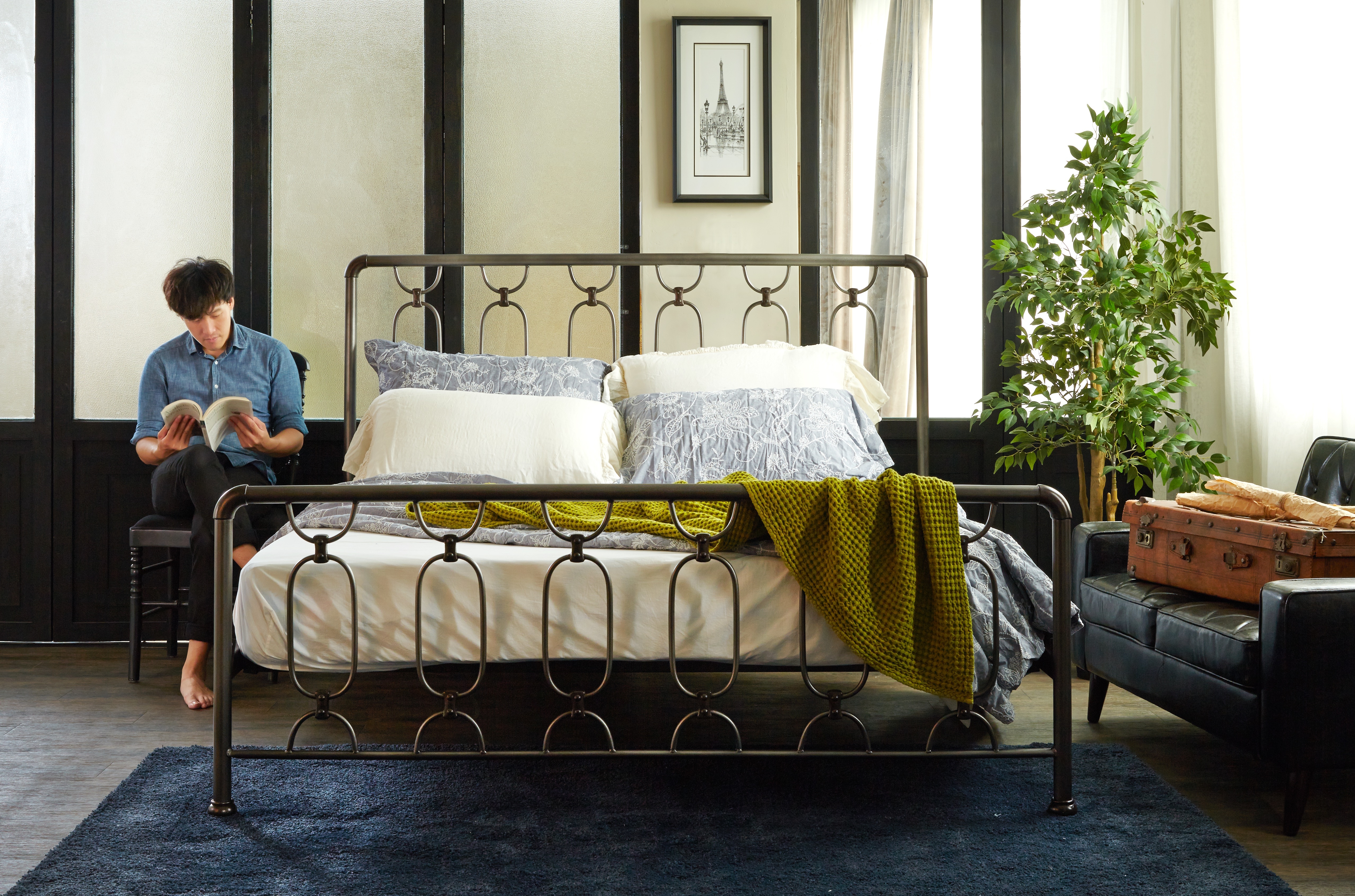 當代系列-維納斯 鐵床架