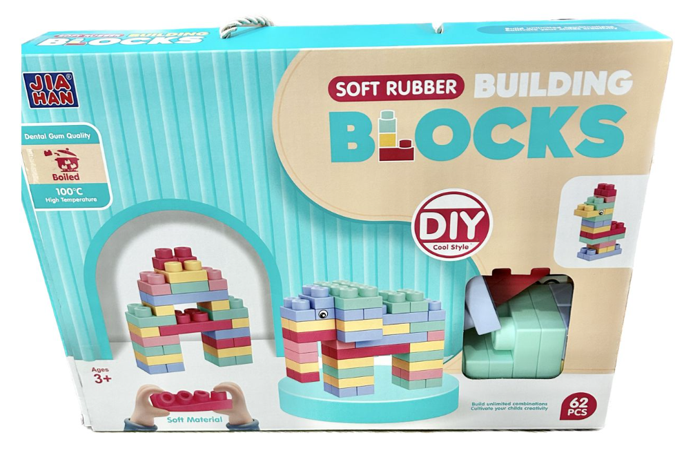 日常 1-3岁软积木 62pcs