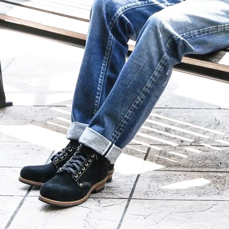 LAST SALE: VISVIM BRIGADIER BOOTS-FOLK *COW SUEDE - BLACK SIZE 9.5 & 10.5 IN STOCK NOW (現貨發售中)