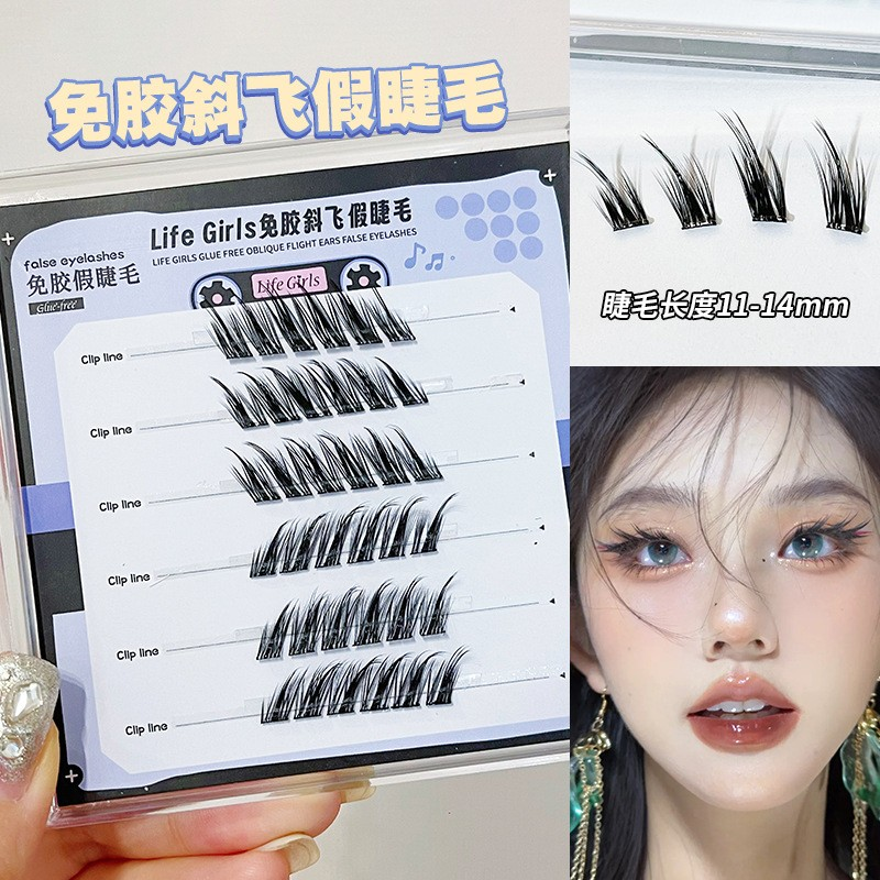 Foxy Winged Segmented False Eyelashes