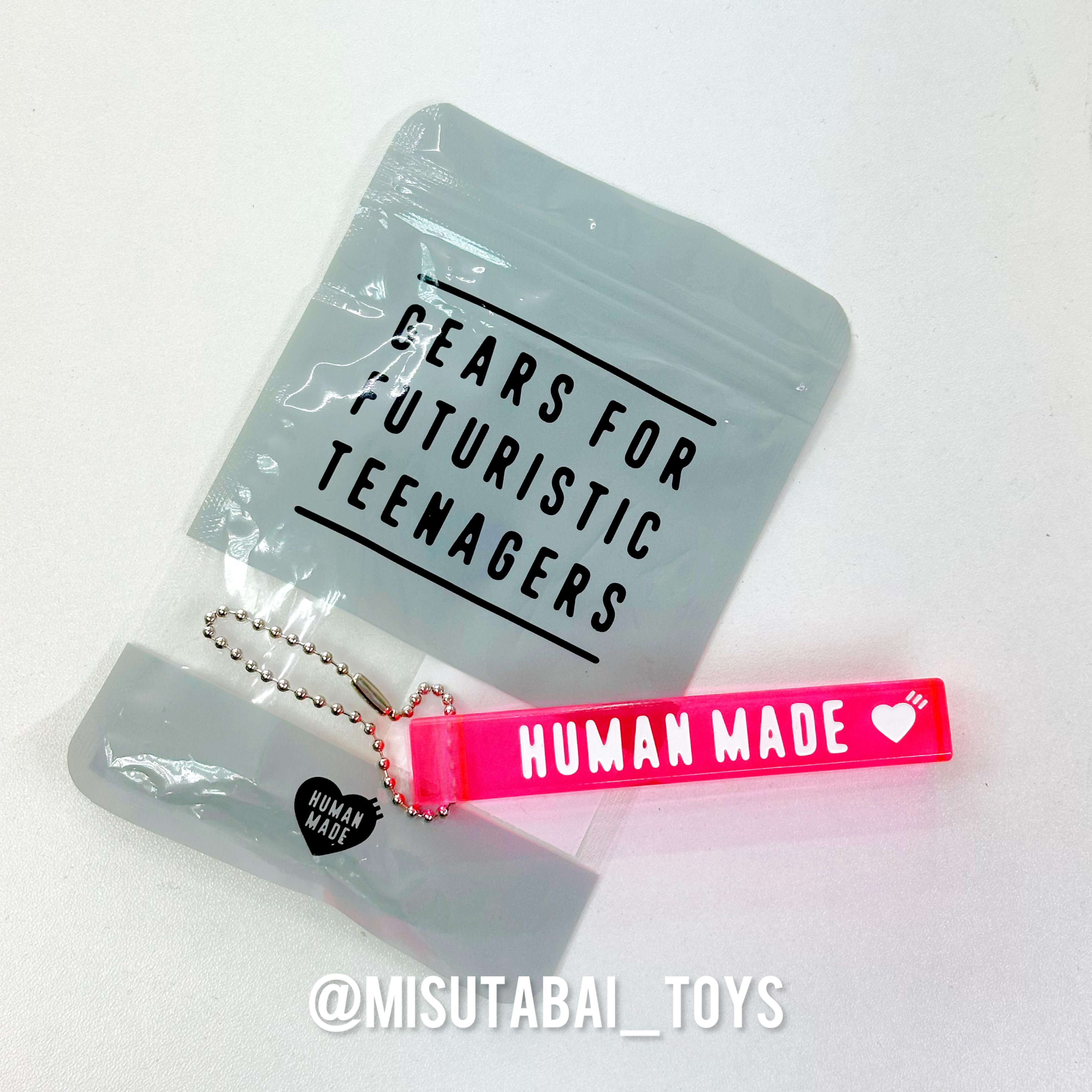 Human Made Acrylic Keychain (Pink)