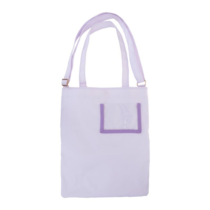 Kuromi 托特包 備透明PVC格 9-8501-1