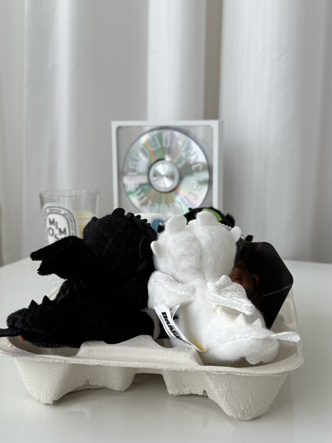 <快速出貨> POTDEMIEL x 環球影城 馴龍高手 夜煞/光煞 沒牙 磁吸貼貼吊飾