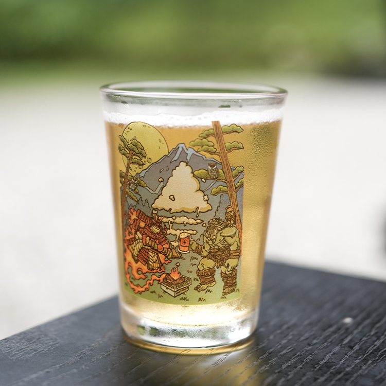 歸火之地－品牌143啤酒杯 (單杯)