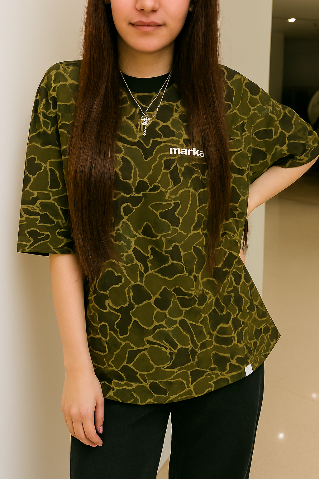 【現貨】MARKM B080903 迷彩短袖上衣