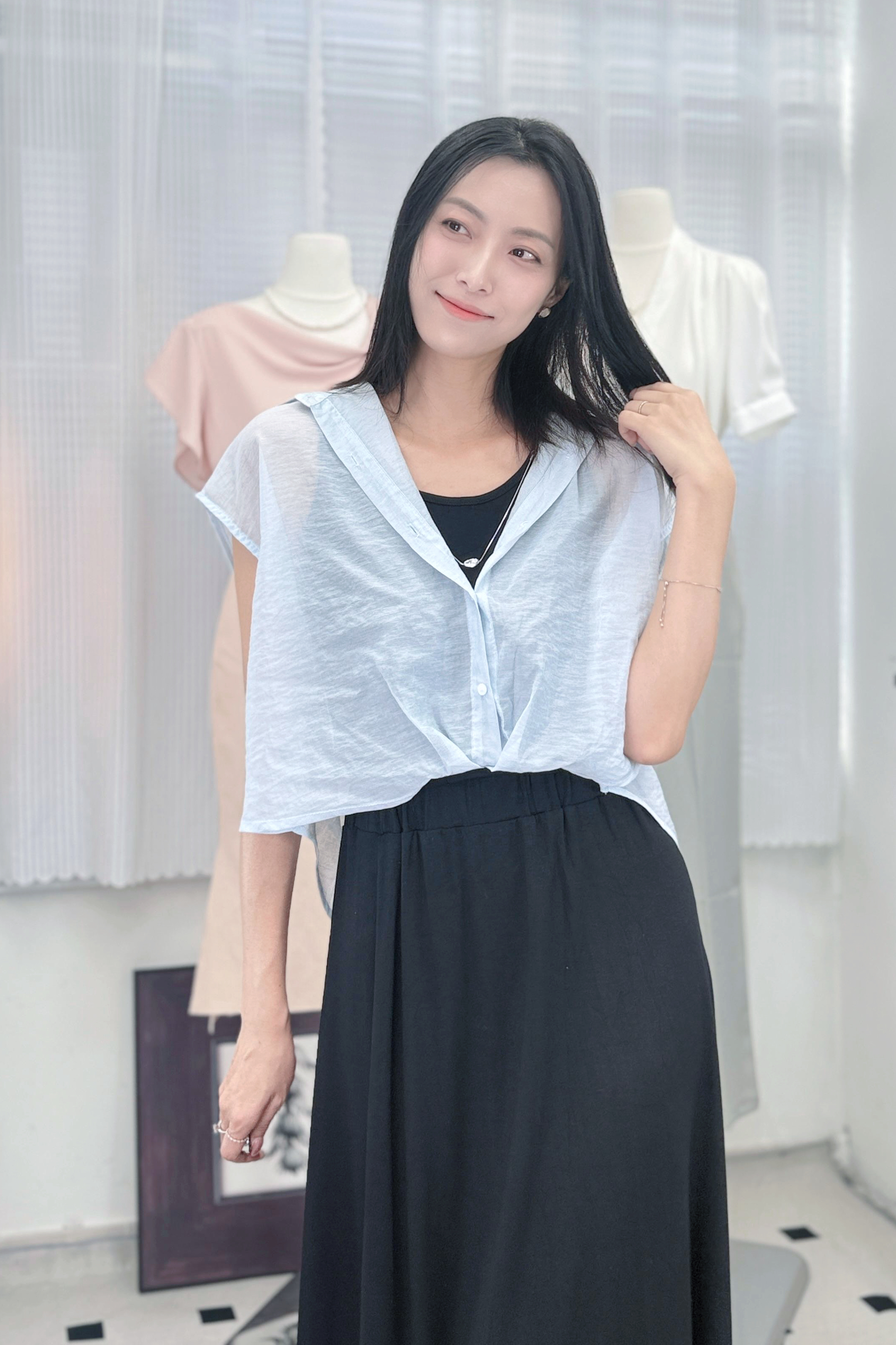 SET#7641🤍銀豆豆層次套裝