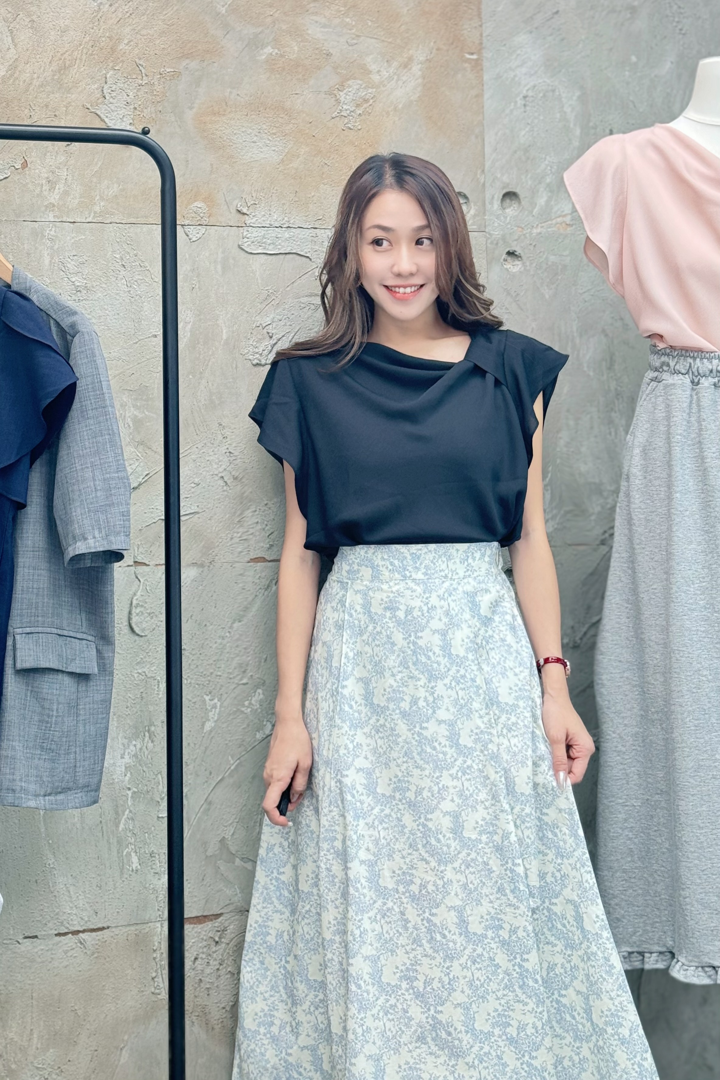 TOP#7646 🤍Half Kitty Knot