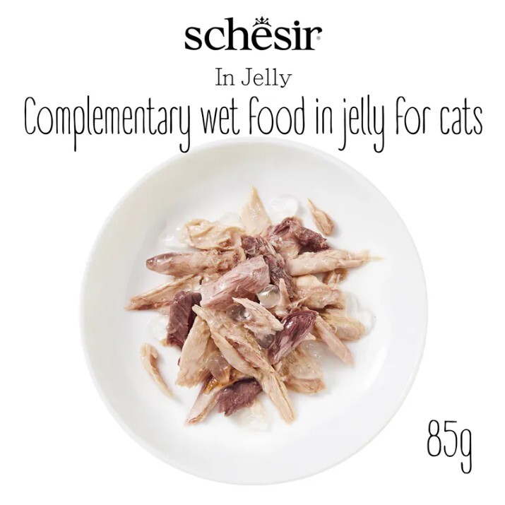 Schesir - 雪詩雅 - 啫喱貓飯貓罐頭 (副食) 85g *舊*