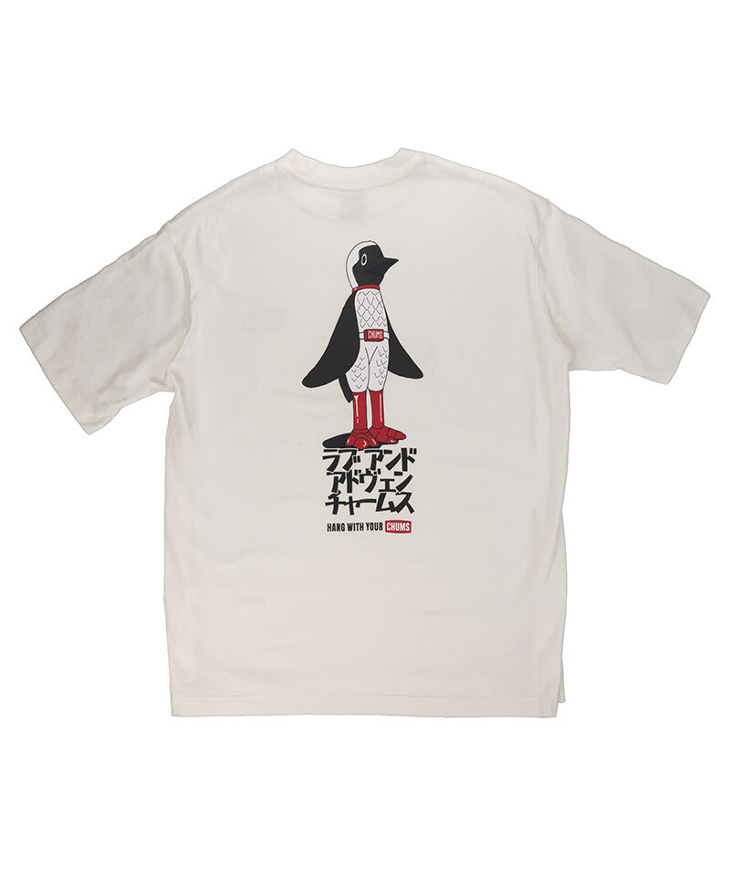 Chums Oversized Love and Advenchums T-Shirt CH01-2598 純綿 T-shirt (Oversized)