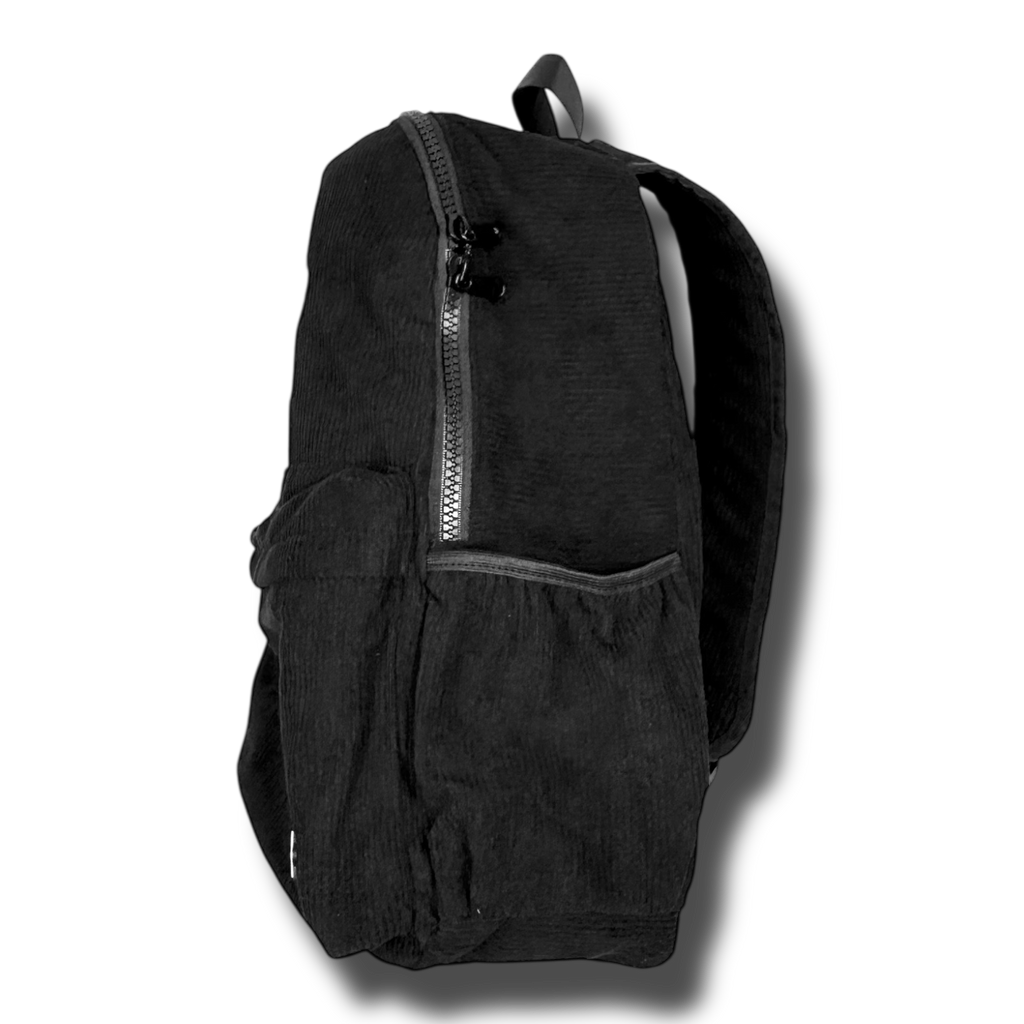 STAR TEAM BLACK CORDUROY BACKPACK